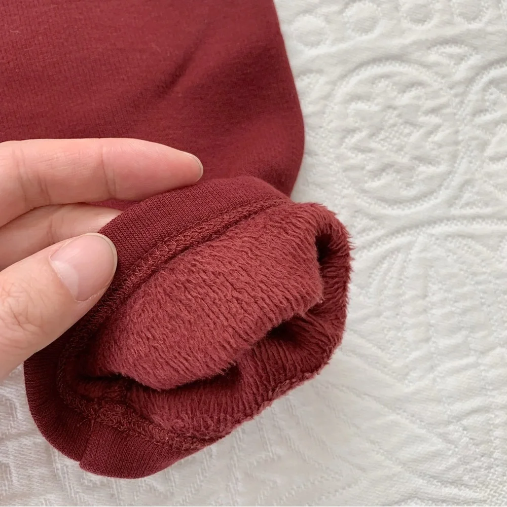 Gap Kids Sherpa Lined Legging, Burgundy Red‎